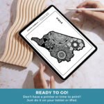 World Countries Mandala Coloring Book (8)